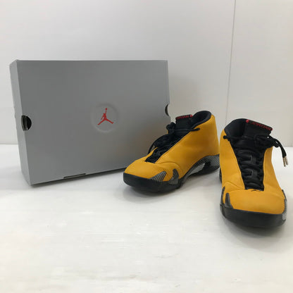 【中古品】【メンズ】 NIKE ナイキ AIR JORDAN 14 BQ3685-706 エアジョーダン14 スニーカー 靴 160-250903-rt-04-tag サイズ：28cm US 10 カラー：イエローフェラーリ 万代Net店