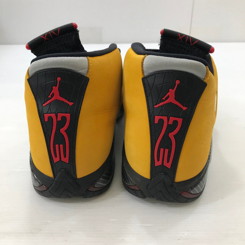 【中古品】【メンズ】 NIKE ナイキ AIR JORDAN 14 BQ3685-706 エアジョーダン14 スニーカー 靴 160-250903-rt-04-tag サイズ：28cm US 10 カラー：イエローフェラーリ 万代Net店