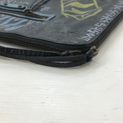 【中古品】【メンズ】 BALENCIAGA バレンシアガ CLUTCH BAG 362967 クラッチバッグ セカンドバッグ カバン 180-250913-na-17-tag カラー：ブラック 万代Net店