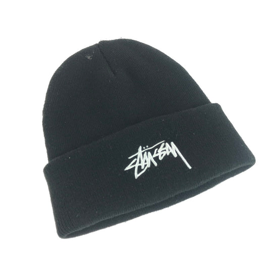 【中古品】【メンズ】 NIKE ナイキ × STUSSY ステューシー CUFFED BEANIE CV8961-011 カフ ビーニー ニットキャップ 帽子 185-250910-na-09-tag サイズ：FREE カラー：ブラック 万代Net店