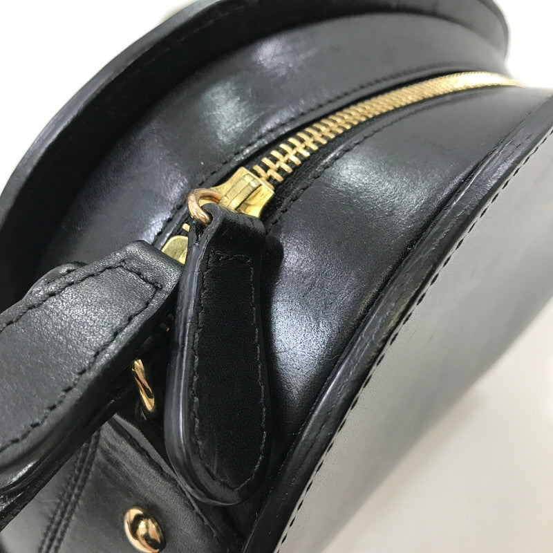 【中古品】【レディース】 A.P.C. アーペーセー HALF MOON SHOULDER BAG ハーフ ムーン ショルダーバッグ カバン 188-250913-na-15-tag カラー：ブラック 万代Net店