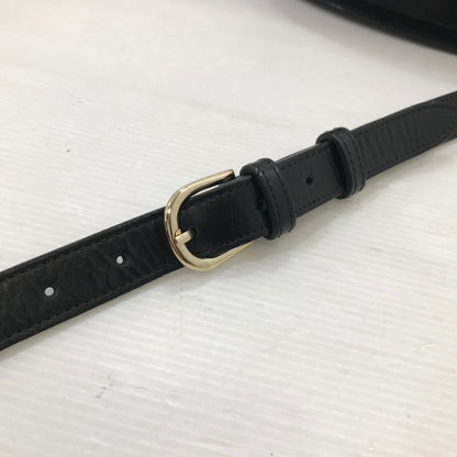 【中古品】【レディース】 A.P.C. アーペーセー HALF MOON SHOULDER BAG ハーフ ムーン ショルダーバッグ カバン 188-250913-na-15-tag カラー：ブラック 万代Net店