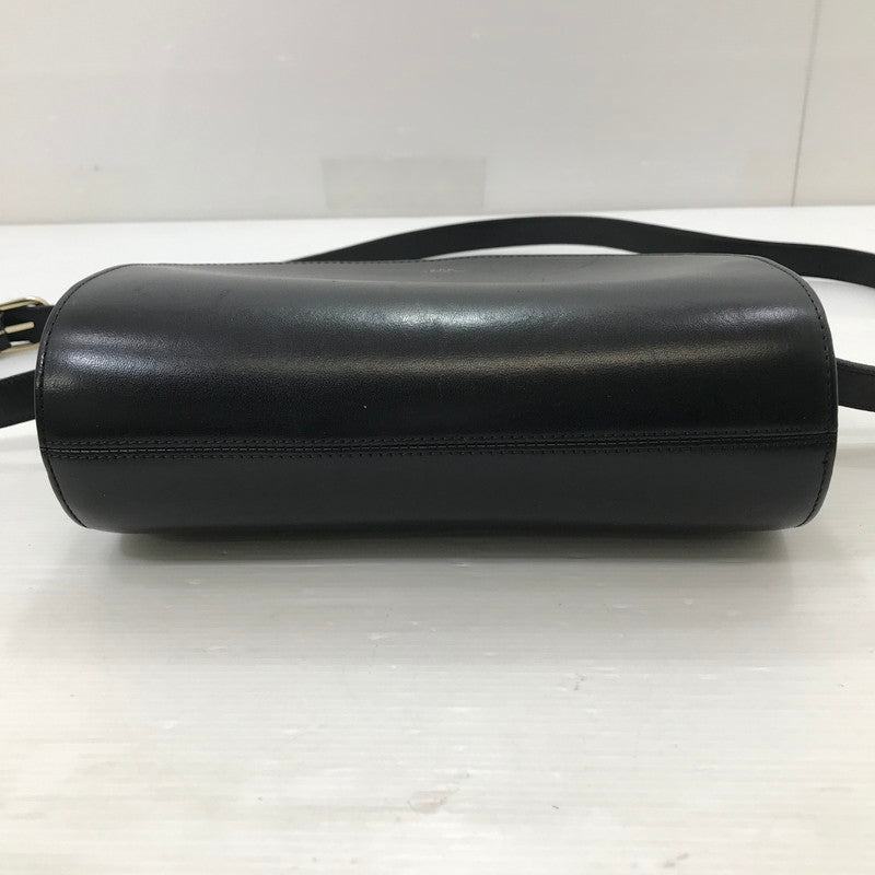 【中古品】【レディース】 A.P.C. アーペーセー HALF MOON SHOULDER BAG ハーフ ムーン ショルダーバッグ カバン 188-250913-na-15-tag カラー：ブラック 万代Net店