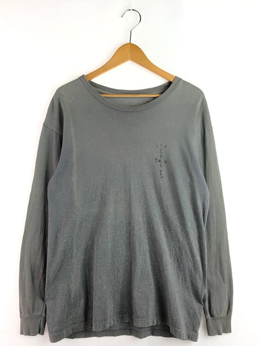 【現状渡し品】【メンズ】 TRAVIS SCOTT トラヴィス スコット CACTUS JACK FORTNITE BACK BLING L/S T-SHIRT カクタスジャック Tシャツ 長袖Tシャツ 142-260108-na-11-tag サイズ：M カラー：グレー系 万代Net店
