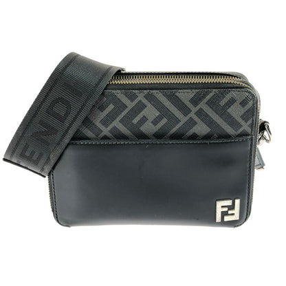 【中古品】【メンズ】 FENDI フェンディ カメラケース 7M0357 ショルダーバッグ カバン 180-250913-na-13-tag カラー：ブラック 万代Net店
