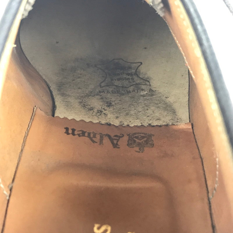 【中古品】【メンズ】 ALDEN オールデン HEMISPHERES エミスフェール 別注 ストレートチップ レザーシューズ 909 ビジネスシューズ 靴 164-250828-yy-06-tag サイズ：7D カラー：ブラック 万代Net店