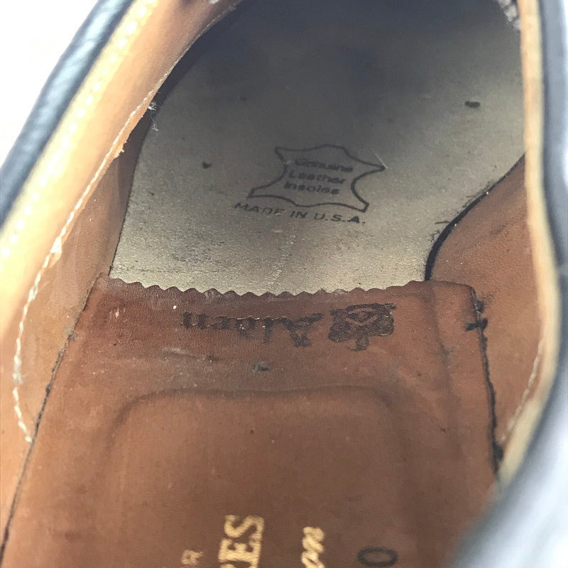 【中古品】【メンズ】 ALDEN オールデン HEMISPHERES エミスフェール 別注 ストレートチップ レザーシューズ 909 ビジネスシューズ 靴 164-250828-yy-06-tag サイズ：7D カラー：ブラック 万代Net店