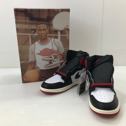 【中古美品】【メンズ】 NIKE ナイキ AIR JORDAN 1 RETRO HIGH OG DZ5485-106 エアジョーダン1 レトロ ハイ OG ブラックトゥリイマジンド つま黒 スニーカー 靴 160-250827-hi-19-tag サイズ：27cm US 9 カラー：WHITE/BLACK-VARSITY RED 万代Net店