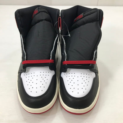 【中古美品】【メンズ】 NIKE ナイキ AIR JORDAN 1 RETRO HIGH OG DZ5485-106 エアジョーダン1 レトロ ハイ OG ブラックトゥリイマジンド つま黒 スニーカー 靴 160-250827-hi-19-tag サイズ：27cm US 9 カラー：WHITE/BLACK-VARSITY RED 万代Net店