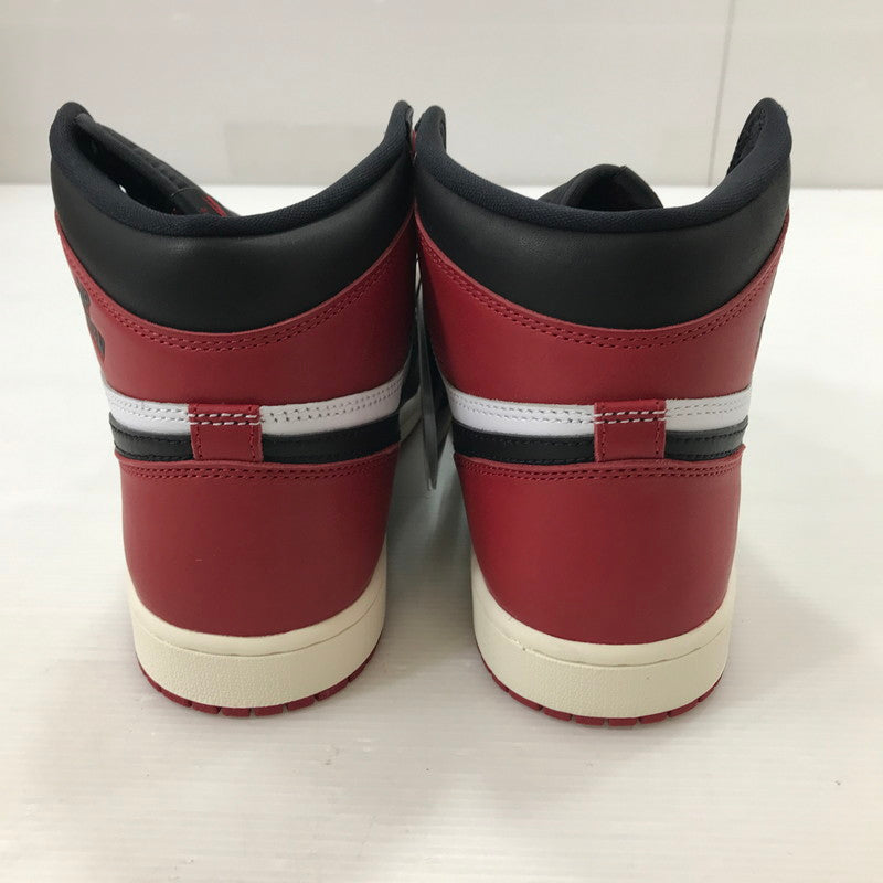 【中古美品】【メンズ】 NIKE ナイキ AIR JORDAN 1 RETRO HIGH OG DZ5485-106 エアジョーダン1 レトロ ハイ OG ブラックトゥリイマジンド つま黒 スニーカー 靴 160-250827-hi-19-tag サイズ：27cm US 9 カラー：WHITE/BLACK-VARSITY RED 万代Net店