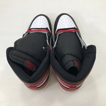 【中古美品】【メンズ】 NIKE ナイキ AIR JORDAN 1 RETRO HIGH OG DZ5485-106 エアジョーダン1 レトロ ハイ OG ブラックトゥリイマジンド つま黒 スニーカー 靴 160-250827-hi-19-tag サイズ：27cm US 9 カラー：WHITE/BLACK-VARSITY RED 万代Net店