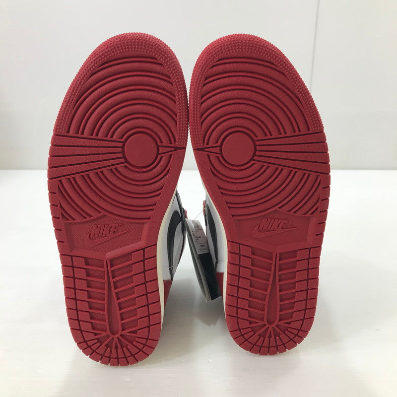 【中古美品】【メンズ】 NIKE ナイキ AIR JORDAN 1 RETRO HIGH OG DZ5485-106 エアジョーダン1 レトロ ハイ OG ブラックトゥリイマジンド つま黒 スニーカー 靴 160-250827-hi-19-tag サイズ：27cm US 9 カラー：WHITE/BLACK-VARSITY RED 万代Net店