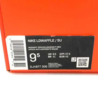 【中古品】【メンズ】 × SACAI サカイ × UNDERCOVER アンダーカバーX LDWAFFLE 'MIDNIGHT SPRUCE UNIVERSITY RED DJ4877-300 スニーカー 靴 160-250828-rt-11-tag サイズ：26.5cm US 8.5 カラー：マルチカラー 万代Net店