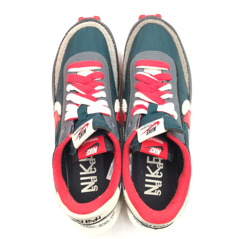 【中古品】【メンズ】 × SACAI サカイ × UNDERCOVER アンダーカバーX LDWAFFLE 'MIDNIGHT SPRUCE UNIVERSITY RED DJ4877-300 スニーカー 靴 160-250828-rt-11-tag サイズ：26.5cm US 8.5 カラー：マルチカラー 万代Net店