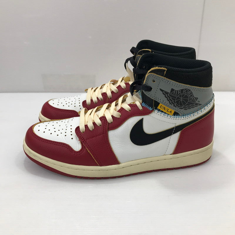 【中古品】【メンズ】 NIKE ナイキ × UNION ユニオン コラボ AIR JORDAN 1 RETRO HIGH OG HV8563-600 エア ジョーダン 1 レトロ ハイ オージー スニーカー 靴 160-250827-hi-20-tag サイズ：27cm US 9 カラー：VARSITY RED/BLACK-SAIL 万代Net店