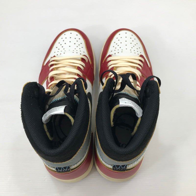 【中古品】【メンズ】 NIKE ナイキ × UNION ユニオン コラボ AIR JORDAN 1 RETRO HIGH OG HV8563-600 エア ジョーダン 1 レトロ ハイ オージー スニーカー 靴 160-250827-hi-20-tag サイズ：27cm US 9 カラー：VARSITY RED/BLACK-SAIL 万代Net店