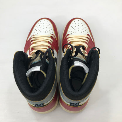 【中古品】【メンズ】 NIKE ナイキ × UNION ユニオン コラボ AIR JORDAN 1 RETRO HIGH OG HV8563-600 エア ジョーダン 1 レトロ ハイ オージー スニーカー 靴 160-250827-hi-20-tag サイズ：27cm US 9 カラー：VARSITY RED/BLACK-SAIL 万代Net店