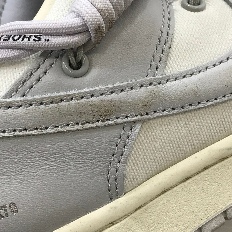 【中古品】【メンズ】 NIKE ナイキ × OFF-WHITE オフホワイト コラボ DUNK LOW 1 OF 50 49 ダンク ロー DM1602-123 スニーカー 靴 160-250827-hi-14-tag サイズ：26.5cm US 8.5 カラー：SAIL/NEUTRAL GREY 万代Net店