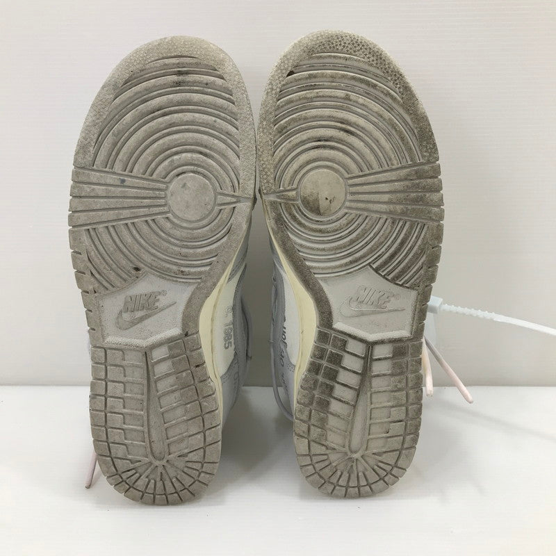 【中古品】【メンズ】 NIKE ナイキ × OFF-WHITE オフホワイト コラボ DUNK LOW 1 OF 50 49 ダンク ロー DM1602-123 スニーカー 靴 160-250827-hi-14-tag サイズ：26.5cm US 8.5 カラー：SAIL/NEUTRAL GREY 万代Net店