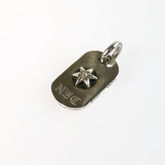 【中古品】【メンズ】 CHROME HEARTS クロムハーツ RAISED DOGTAG NYC レイズドドッグタグ ペンダントトップ アクセサリー 190-250903-na-02-tag カラー：シルバー 万代Net店