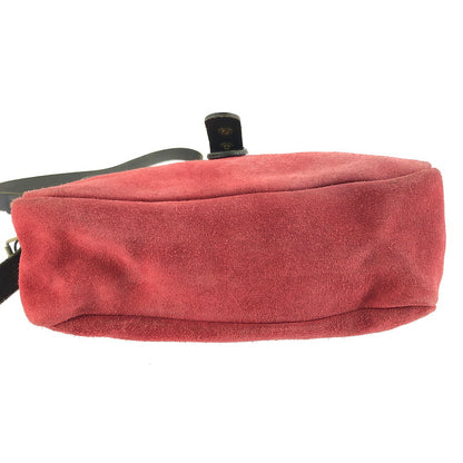 【現状渡し品】【メンズ】 BILL AMBERG ビル アンバーグ SUEDE SHOULDER POUCH カバン 188-250913-na-09-tag カラー：レッド 万代Net店