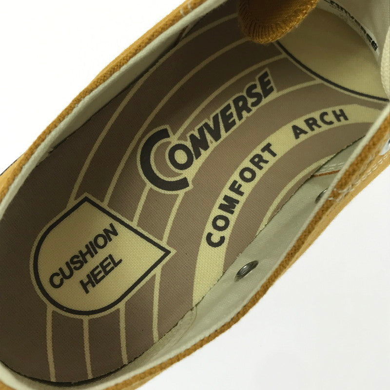 【中古美品】【メンズ】 CONVERSE ADDICT コンバース アディクト 24AW CHUCK TAYLOR CANVAS OX 1AD249 チャックテイラー キャンバス スニーカー 靴 162-260913-rt-26-tagh サイズ：27cm US8.5 カラー：ゴールド 万代Net店