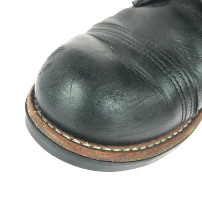 【中古品】【メンズ】 RED WING レッドウィング IRON RANGER 8084 アイアンレンジャー レースアップブーツ シューズ 靴 164-250828-yy-09-tag サイズ：26cm カラー：ブラック 万代Net店