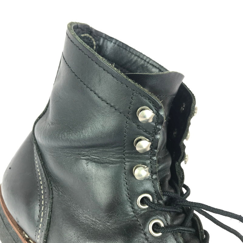 【中古品】【メンズ】 RED WING レッドウィング IRON RANGER 8084 アイアンレンジャー レースアップブーツ シューズ 靴 164-250828-yy-09-tag サイズ：26cm カラー：ブラック 万代Net店