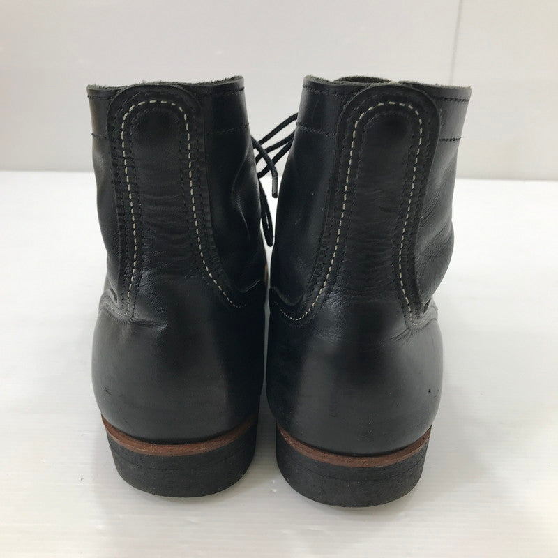 【中古品】【メンズ】 RED WING レッドウィング IRON RANGER 8084 アイアンレンジャー レースアップブーツ シューズ 靴 164-250828-yy-09-tag サイズ：26cm カラー：ブラック 万代Net店