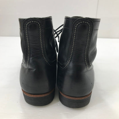 【中古品】【メンズ】 RED WING レッドウィング IRON RANGER 8084 アイアンレンジャー レースアップブーツ シューズ 靴 164-250828-yy-09-tag サイズ：26cm カラー：ブラック 万代Net店