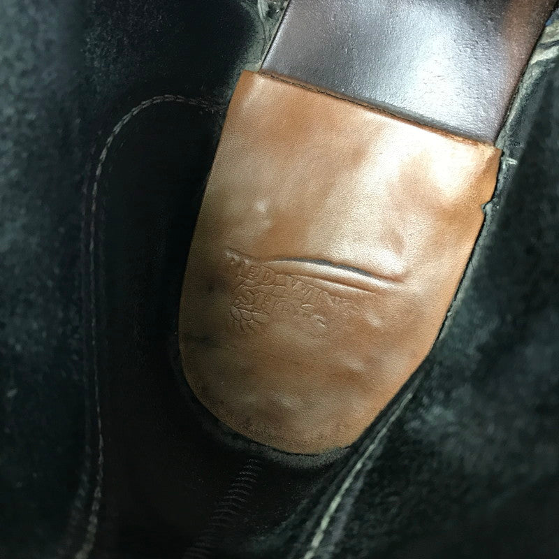 【中古品】【メンズ】 RED WING レッドウィング IRON RANGER 8084 アイアンレンジャー レースアップブーツ シューズ 靴 164-250828-yy-09-tag サイズ：26cm カラー：ブラック 万代Net店