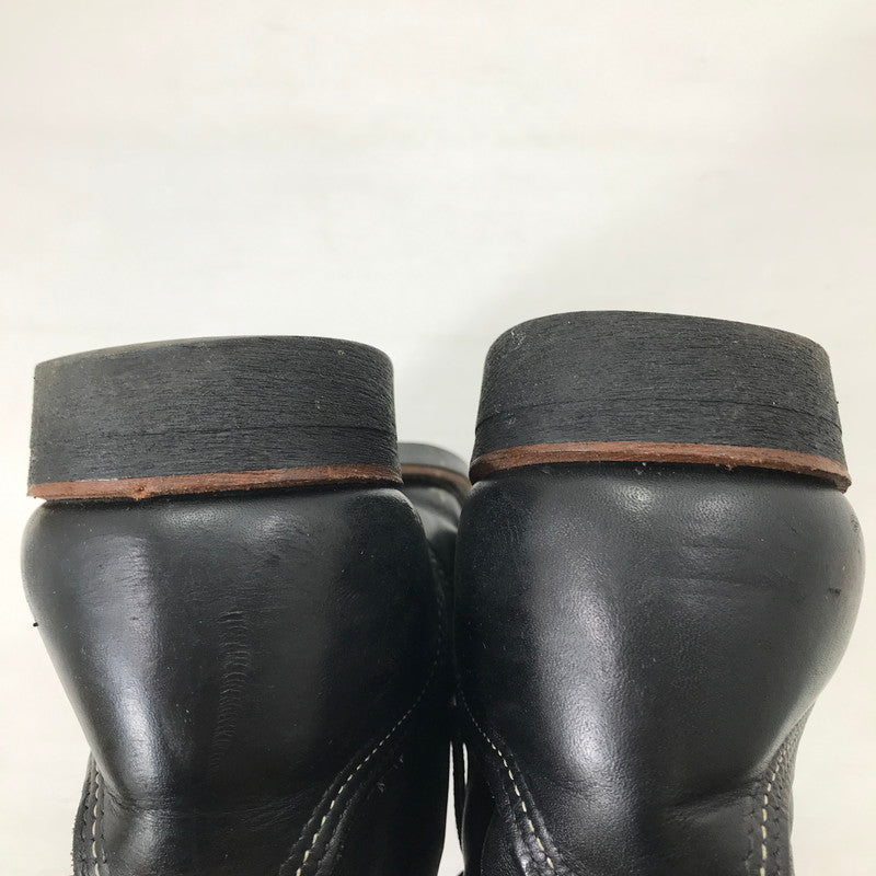 【中古品】【メンズ】 RED WING レッドウィング IRON RANGER 8084 アイアンレンジャー レースアップブーツ シューズ 靴 164-250828-yy-09-tag サイズ：26cm カラー：ブラック 万代Net店