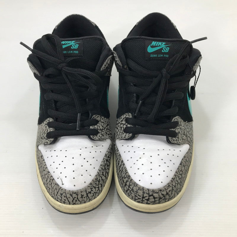 【中古品】【メンズ】 NIKE SB ナイキエスビー DUNK LOW PRO ATMOS BQ6817-009 ダンク ロー プロ アトモス スニーカー 靴 160-250827-hi-12-tag サイズ：28cm US 10 カラー：MEDIUM GREY/CLEAR JADE 万代Net店