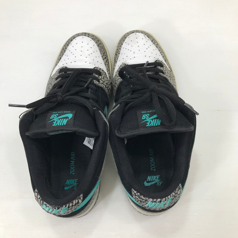 【中古品】【メンズ】 NIKE SB ナイキエスビー DUNK LOW PRO ATMOS BQ6817-009 ダンク ロー プロ アトモス スニーカー 靴 160-250827-hi-12-tag サイズ：28cm US 10 カラー：MEDIUM GREY/CLEAR JADE 万代Net店