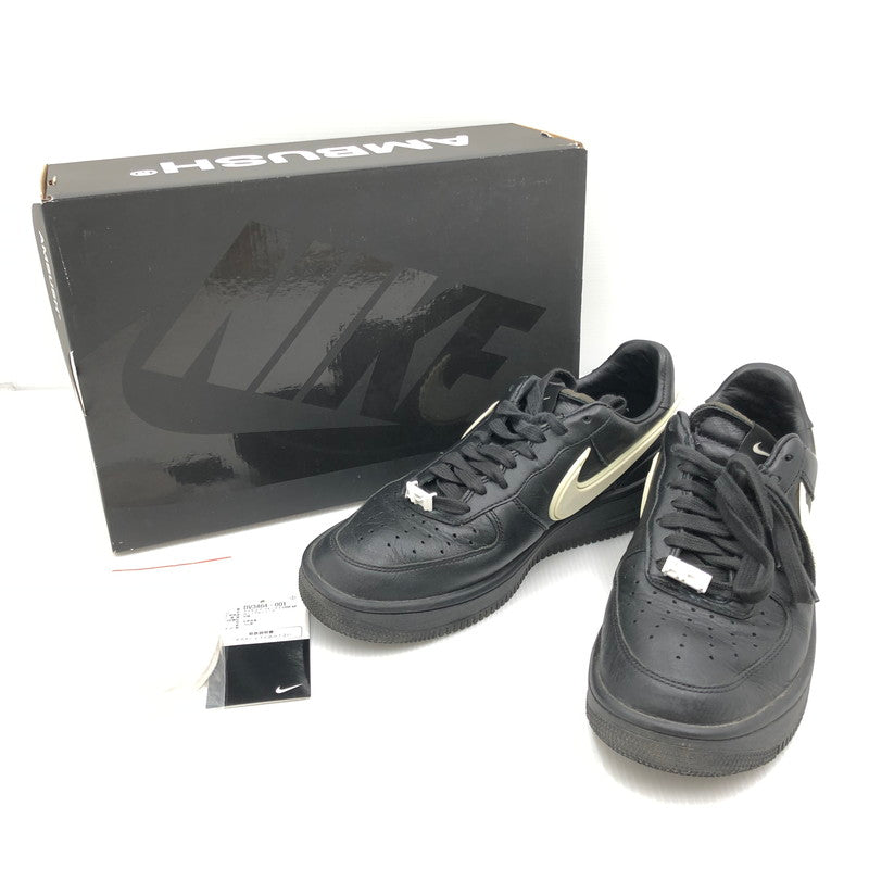 【中古品】【メンズ】 AMBUSH アンブッシュ × NIKE ナイキ コラボ AIR FORCE 1 LOW BLACK DV3464-001 エアフォース1 ロー ブラック スニーカー 靴 160-250828-rt-12-tag サイズ：26.5cm US 8.5 カラー：AMBUSH BLACK 万代Net店