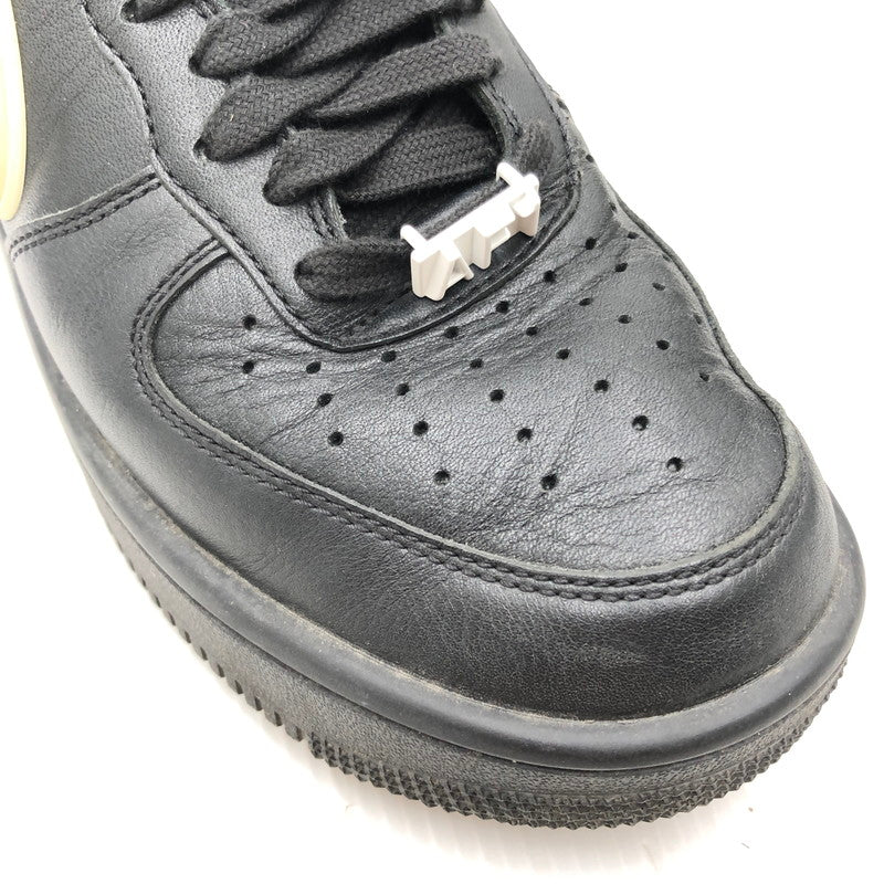 【中古品】【メンズ】 AMBUSH アンブッシュ × NIKE ナイキ コラボ AIR FORCE 1 LOW BLACK DV3464-001 エアフォース1 ロー ブラック スニーカー 靴 160-250828-rt-12-tag サイズ：26.5cm US 8.5 カラー：AMBUSH BLACK 万代Net店