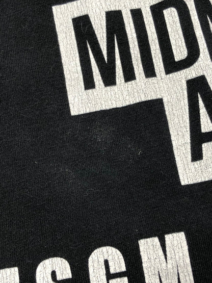 【中古品】【メンズ】 MSGM エムエスジーエム 20SS MULTI LOGO S/S TEE 2840MM101 マルチ ロゴ 半袖 Tシャツ トップス 141-260605-rt-03-tagh サイズ：M カラー：ブラック 万代Net店