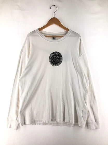 【中古品】【メンズ】 NIKE ナイキ ×STUSSY ステューシー SS LINK LS TEE DD3344-121 リンク ロング ロングスリーブ Tシャツ 長袖シャツ トップス 142-250915-rt-12-tag サイズ：L カラー：ホワイト 万代Net店
