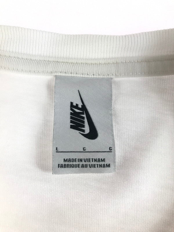 【中古品】【メンズ】 NIKE ナイキ ×STUSSY ステューシー SS LINK LS TEE DD3344-121 リンク ロング ロングスリーブ Tシャツ 長袖シャツ トップス 142-250915-rt-12-tag サイズ：L カラー：ホワイト 万代Net店