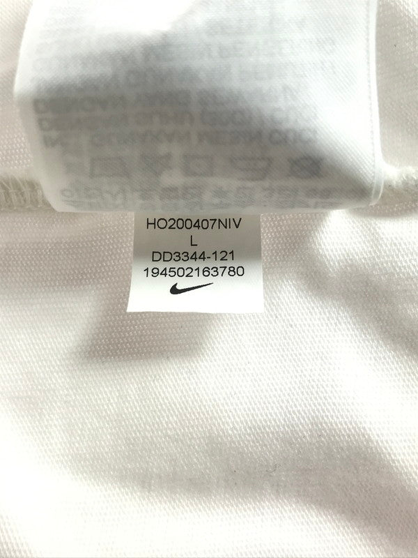 【中古品】【メンズ】 NIKE ナイキ ×STUSSY ステューシー SS LINK LS TEE DD3344-121 リンク ロング ロングスリーブ Tシャツ 長袖シャツ トップス 142-250915-rt-12-tag サイズ：L カラー：ホワイト 万代Net店