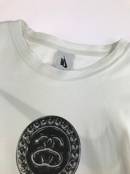 【中古品】【メンズ】 NIKE ナイキ ×STUSSY ステューシー SS LINK LS TEE DD3344-121 リンク ロング ロングスリーブ Tシャツ 長袖シャツ トップス 142-250915-rt-12-tag サイズ：L カラー：ホワイト 万代Net店