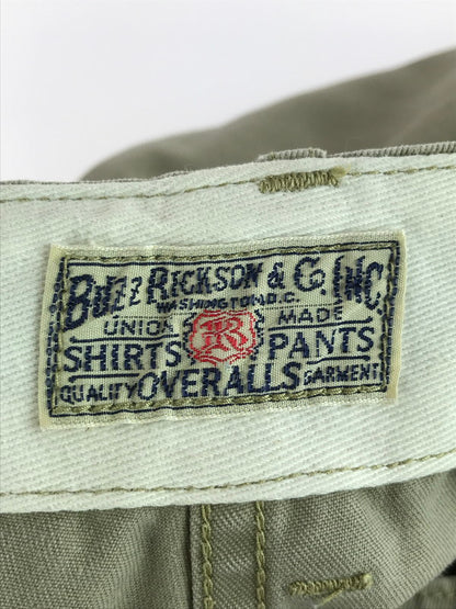 【中古品】【メンズ】 Buzz Rickson's バズリクソンズ ORIGINAL SPEC. CHINOS (ONE WASH) BR40025 オリジナルスペック チノパン(ワンウォッシュ) ボトムス 156-250913-rt-14-tag サイズ：33 カラー：ベージュ 万代Net店