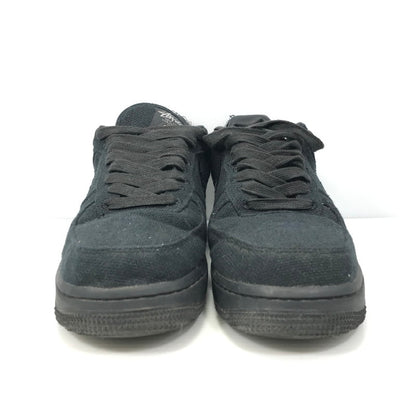 【中古品】【メンズ】 NIKE ナイキ × STUSSY ステューシー コラボ AIR FORCE 1 LOW CZ9084-001 エアフォース ワン ロー スニーカー 靴 160-250904-yy-18-tag サイズ：27.5cm/US9.5 カラー：BLACK/BLACK 万代Net店