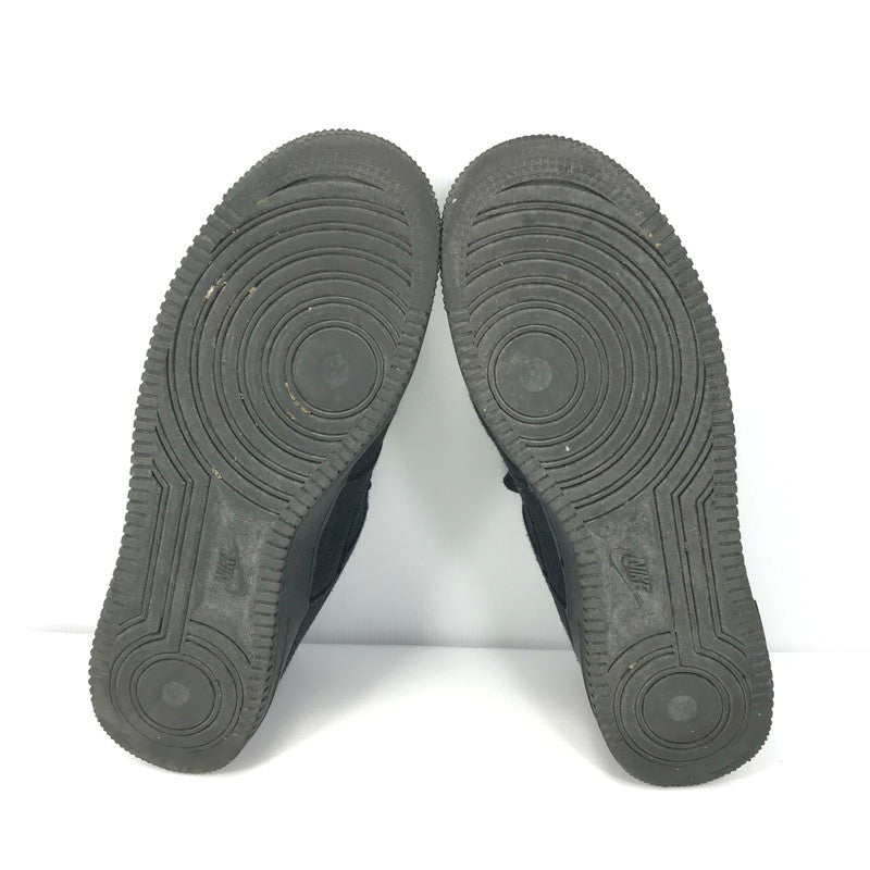 【中古品】【メンズ】 NIKE ナイキ × STUSSY ステューシー コラボ AIR FORCE 1 LOW CZ9084-001 エアフォース ワン ロー スニーカー 靴 160-250904-yy-18-tag サイズ：27.5cm/US9.5 カラー：BLACK/BLACK 万代Net店