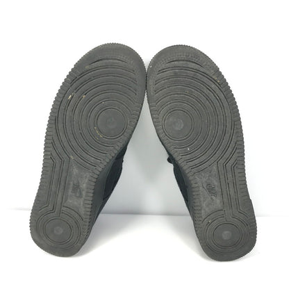 【中古品】【メンズ】 NIKE ナイキ × STUSSY ステューシー コラボ AIR FORCE 1 LOW CZ9084-001 エアフォース ワン ロー スニーカー 靴 160-250904-yy-18-tag サイズ：27.5cm/US9.5 カラー：BLACK/BLACK 万代Net店