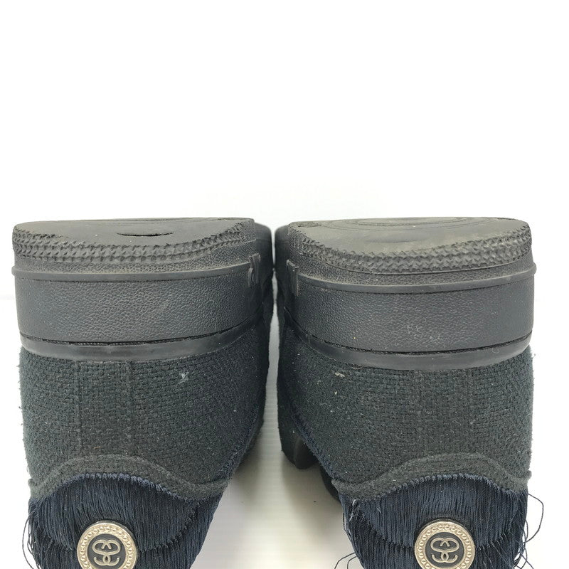 【中古品】【メンズ】 NIKE ナイキ × STUSSY ステューシー コラボ AIR FORCE 1 LOW CZ9084-001 エアフォース ワン ロー スニーカー 靴 160-250904-yy-18-tag サイズ：27.5cm/US9.5 カラー：BLACK/BLACK 万代Net店