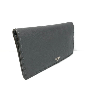 【中古品】【メンズ】 FENDI フェンディ LONG WALLET 7M0355-AP3B ロング ウォレット 二つ折り 長財布 181-250904-yy-17-tag カラー：グレー 万代Net店