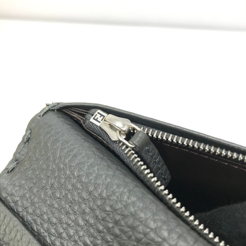 【中古品】【メンズ】 FENDI フェンディ LONG WALLET 7M0355-AP3B ロング ウォレット 二つ折り 長財布 181-250904-yy-17-tag カラー：グレー 万代Net店