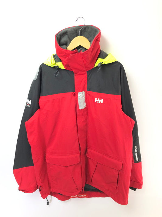 【現状渡し品】【メンズ】 HELLY HANSEN ヘリーハンセン SAILING YACHTING JACKET KMG27812I セーリング ヨット ジャケット アウター 144-260524-rt-19-tagh サイズ：XXL カラー：レッド 万代Net店