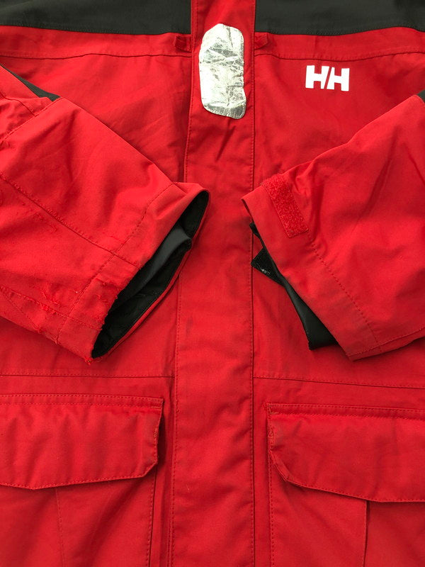 【現状渡し品】【メンズ】 HELLY HANSEN ヘリーハンセン SAILING YACHTING JACKET KMG27812I セーリング ヨット ジャケット アウター 144-260524-rt-19-tagh サイズ：XXL カラー：レッド 万代Net店